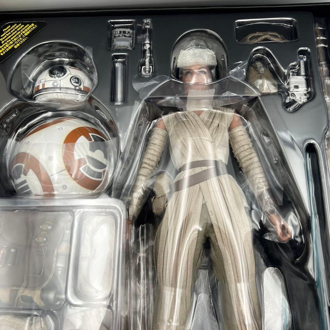 未使用　ホットトイズ　スターウォーズ　1/6　フィギュア　レイ　アナキン　ｂｂ８