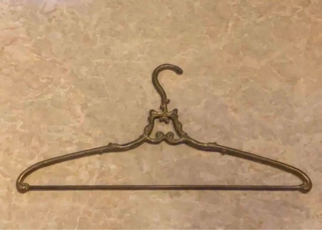 さ*ち様 2点 真鍮系ステンアイアン ハンガーラックコートスタンド