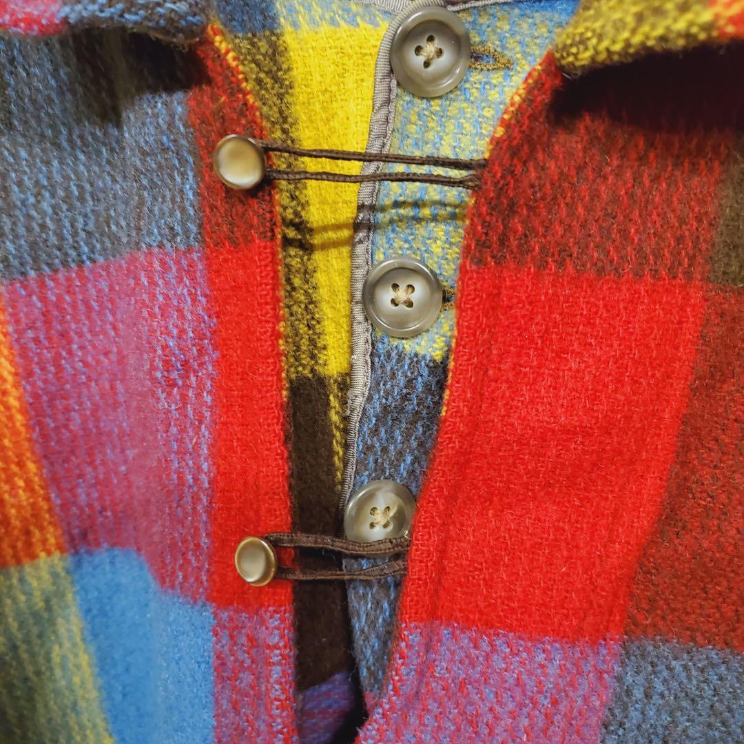 50s Lakeland ウール　プルオーバー　スモック　Mサイズ