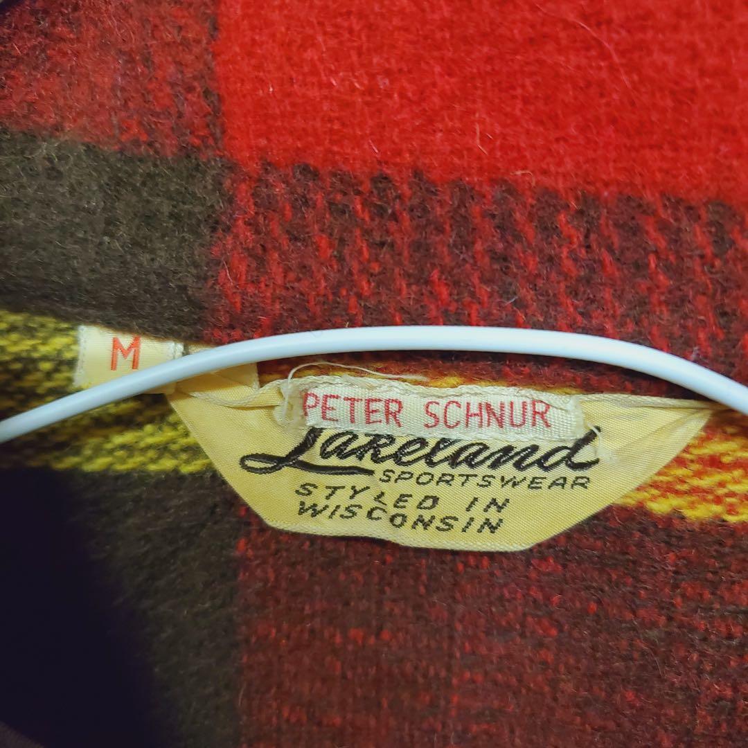 50s Lakeland ウール　プルオーバー　スモック　Mサイズ