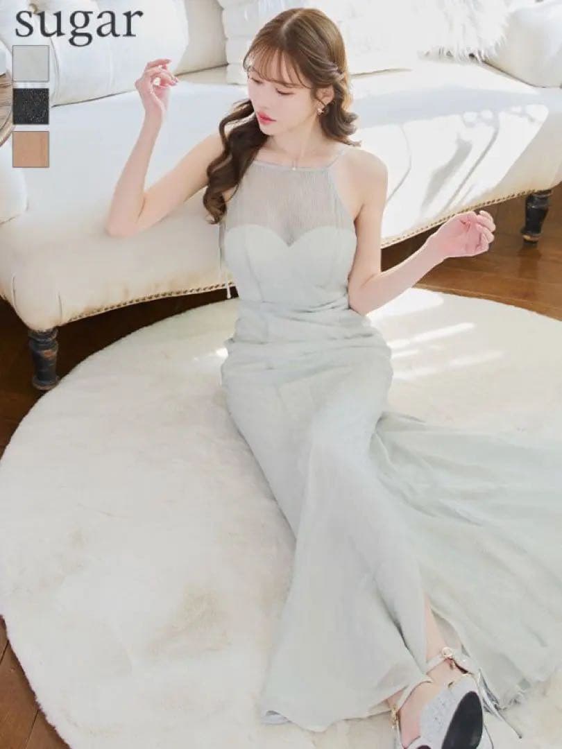 sugar ハイネックドレス　robe de fleurs DEA