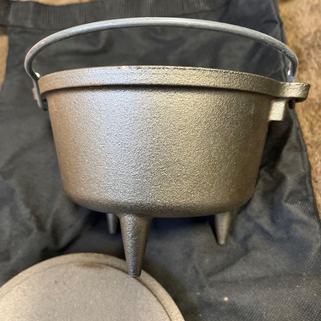 【未使用品】Lodgeダッチオーブン 5inch 5インチ おまけ ロッヂロッジ