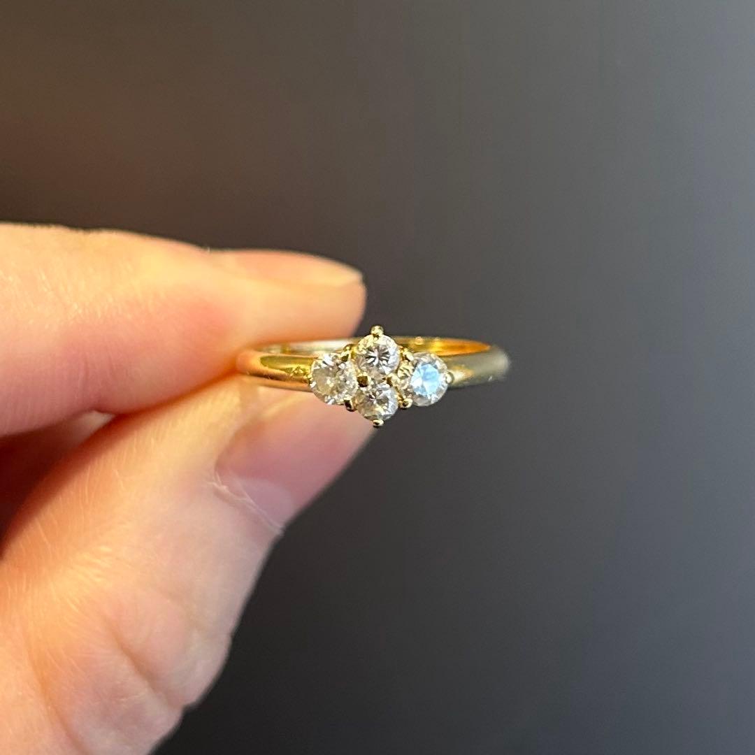 リング　k18 13号