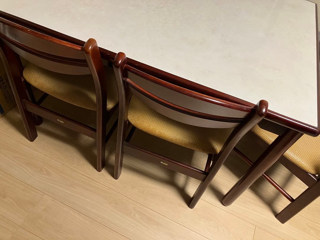 【jiljil】【オールドカリモク】ダイニングテーブル