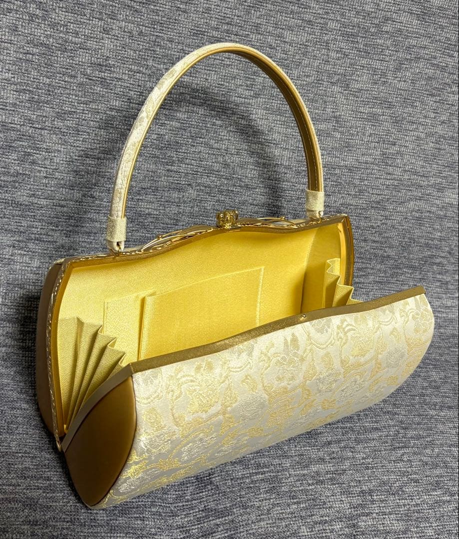 紗織ブランド礼装用草履バッグセット美品日本製