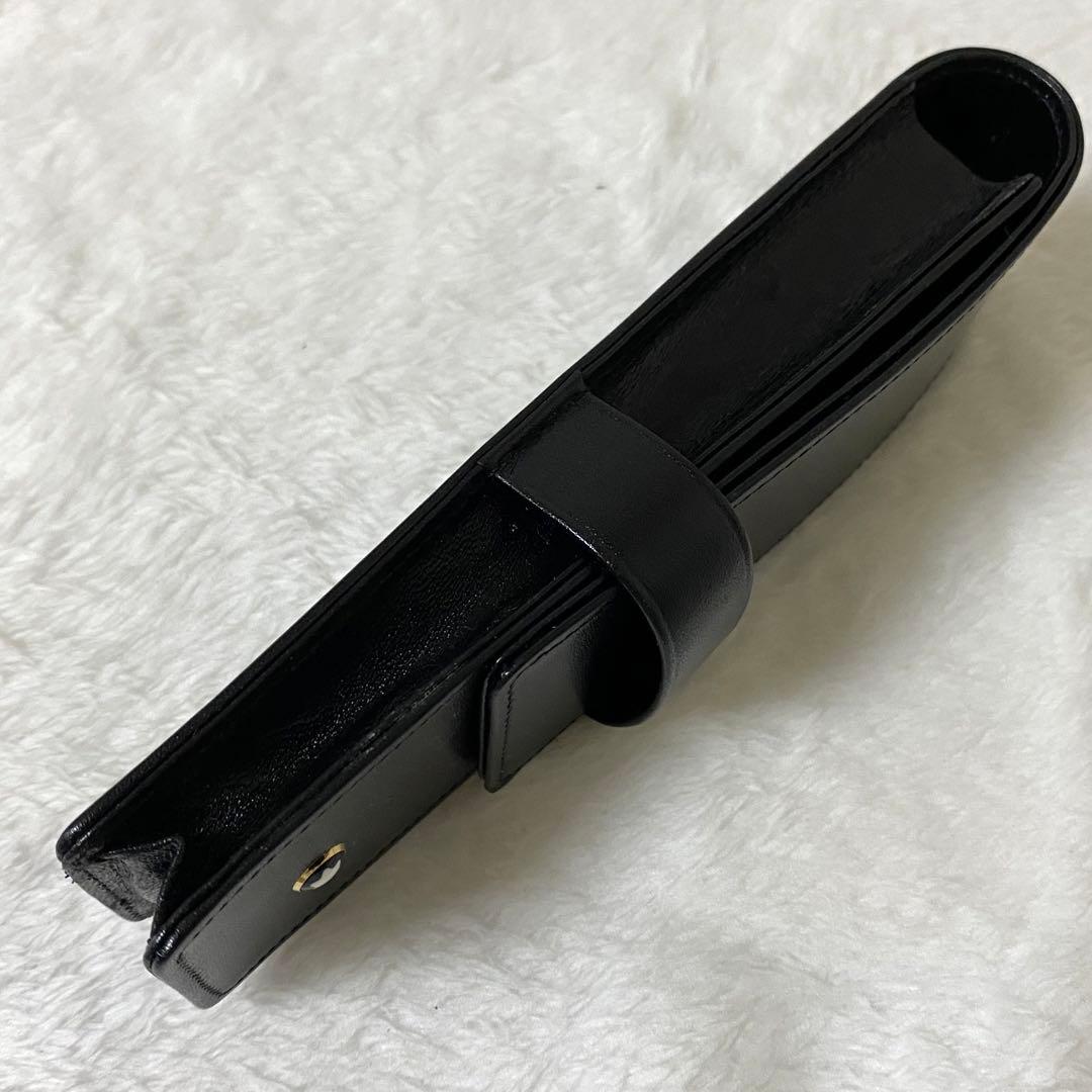 モンブラン　マイスターシュテック 2本挿し　ペンケース　ブラック