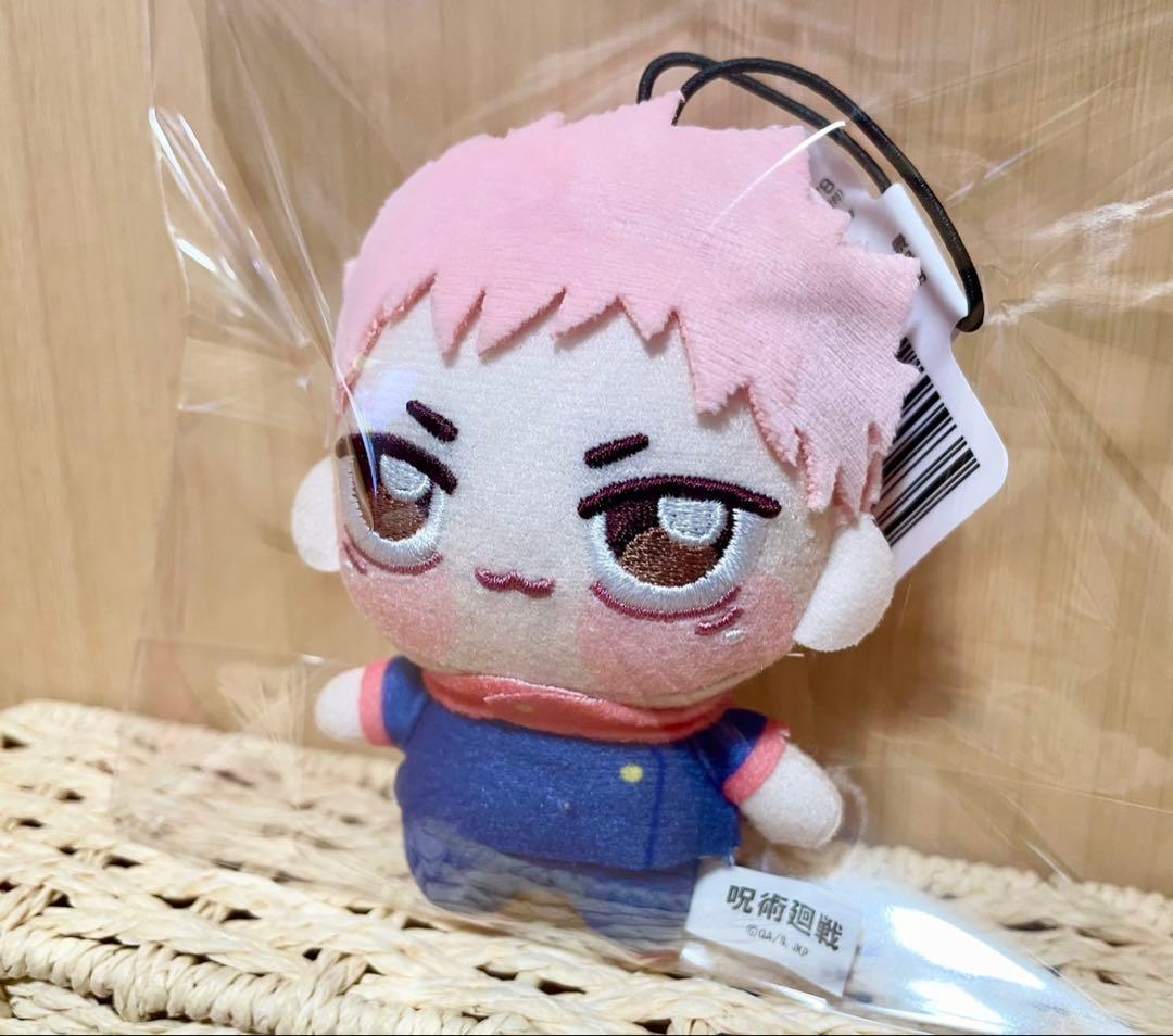 ☆美品☆呪術廻戦　ちょぴぬいぷち　虎杖悠仁　ユージ　ぬいぐるみ　桃ゆじ　エラー品
