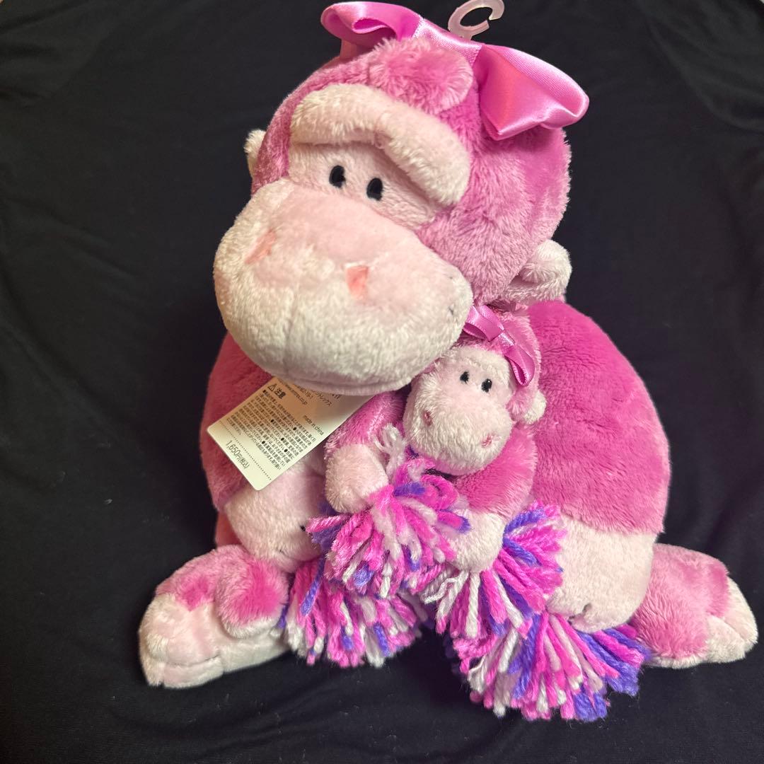 NICI筆箱 nici ピンクゴリラ チアリーダー ゴリラチア ペンケース すぐ