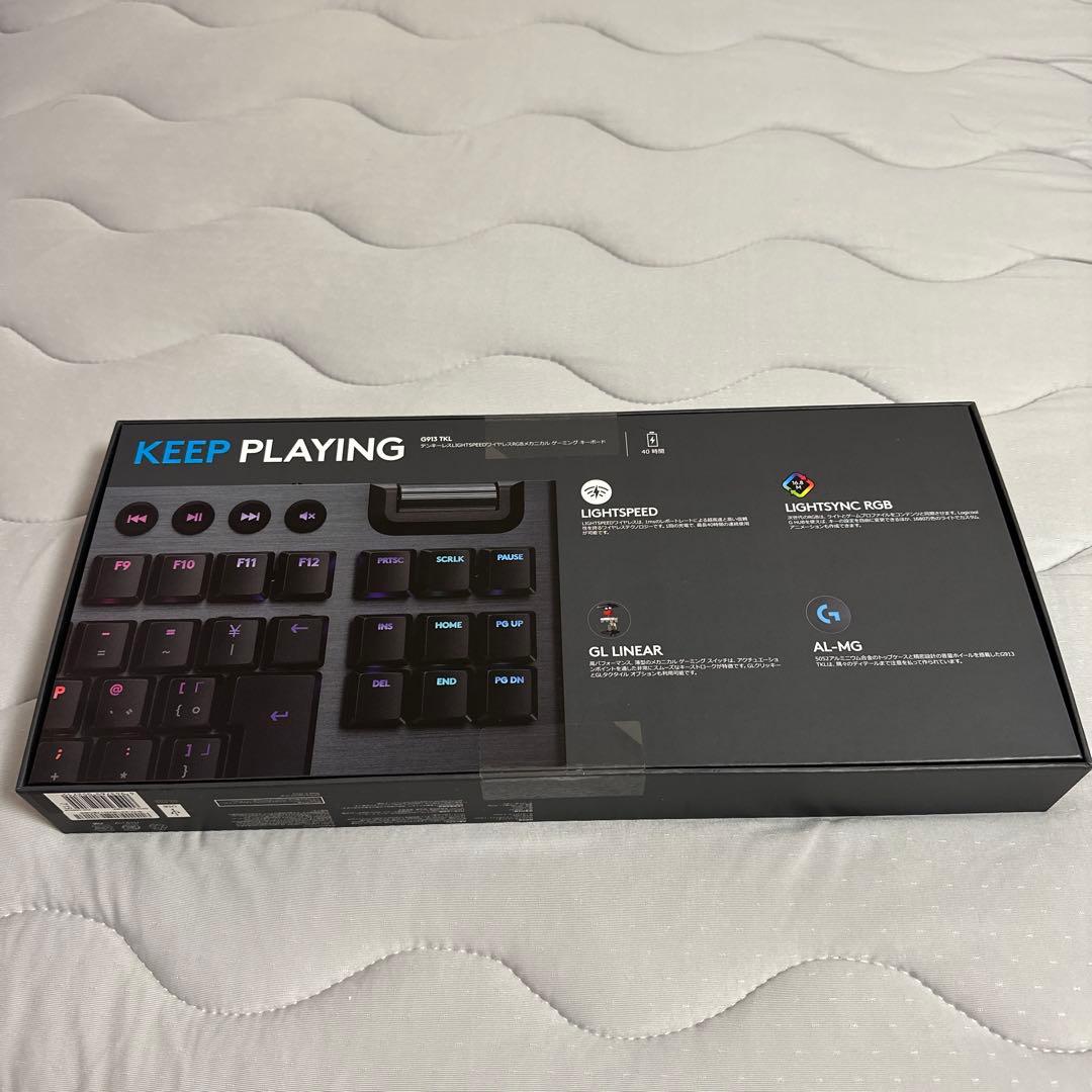 ロジクール Logicool G913 TKL リニア キーボード 新品未開封