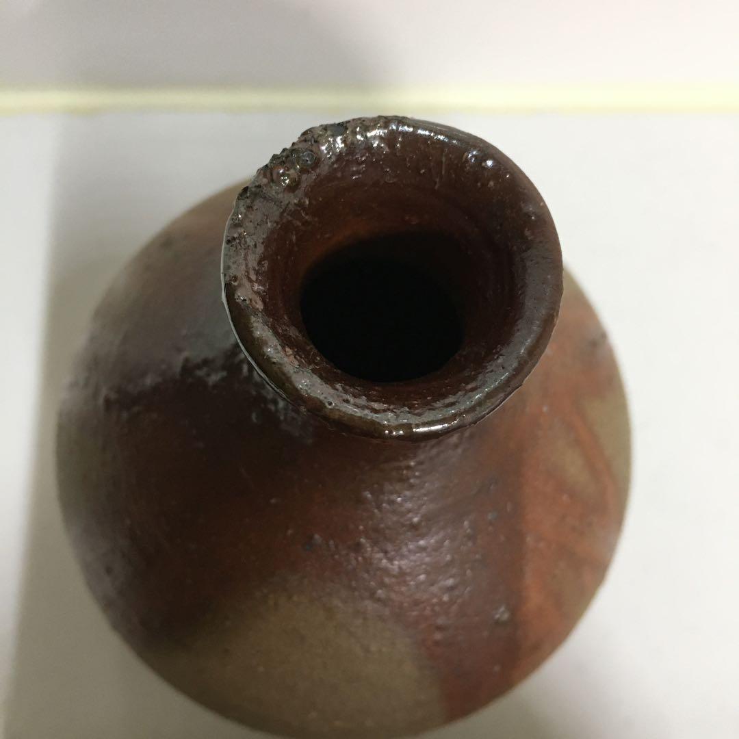 藤原 建 1971年作 1977年ご逝去 備前小徳利