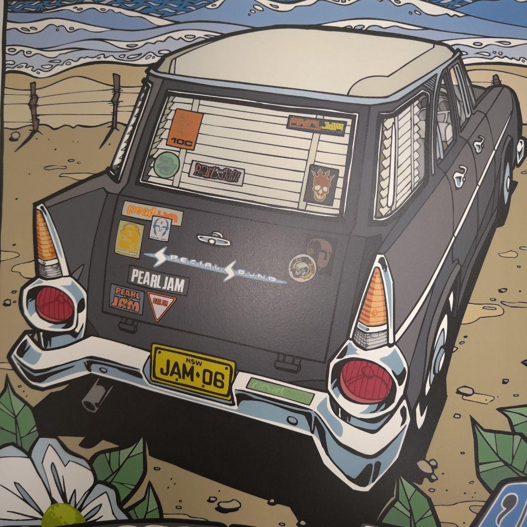 Pearl Jam 2006 海外コンサートポスター