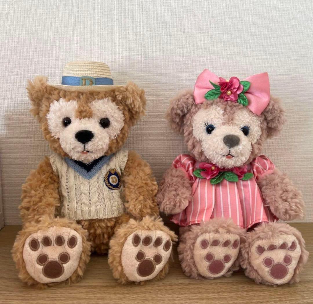 ダッフィー　シェリーメイ　ぬいぐるみ　スプリングボヤッジ　2体セット　限定出品