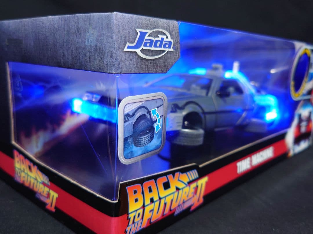 ミニカー Jada BACK TO THE FUTURE II TIME MACHINE