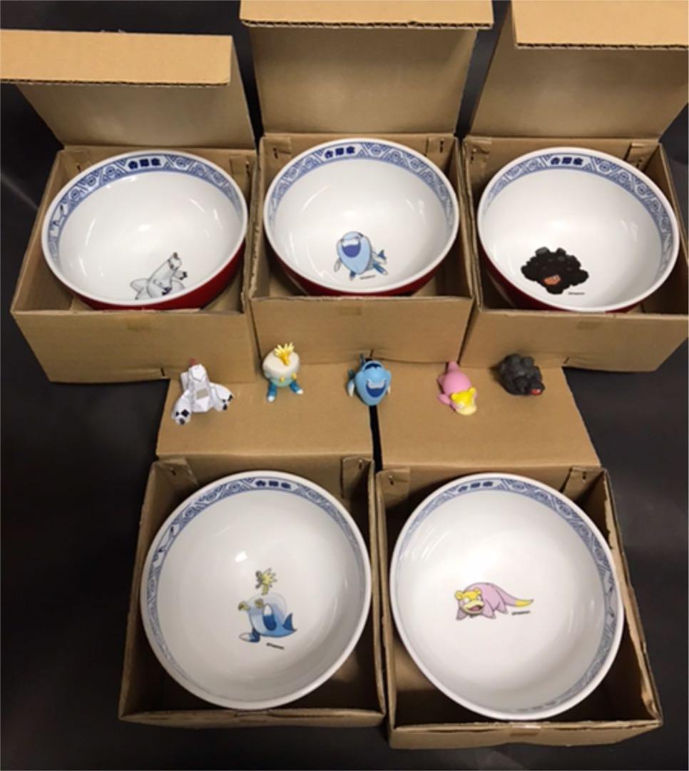 ポケ盛り専用どんぶり第3弾 全5種セット　おまけ付き:19種　ポケモン関係等 ポケ盛り専用どんぶり第3弾 全5種セット おまけ付き:19種 ポケモン関係