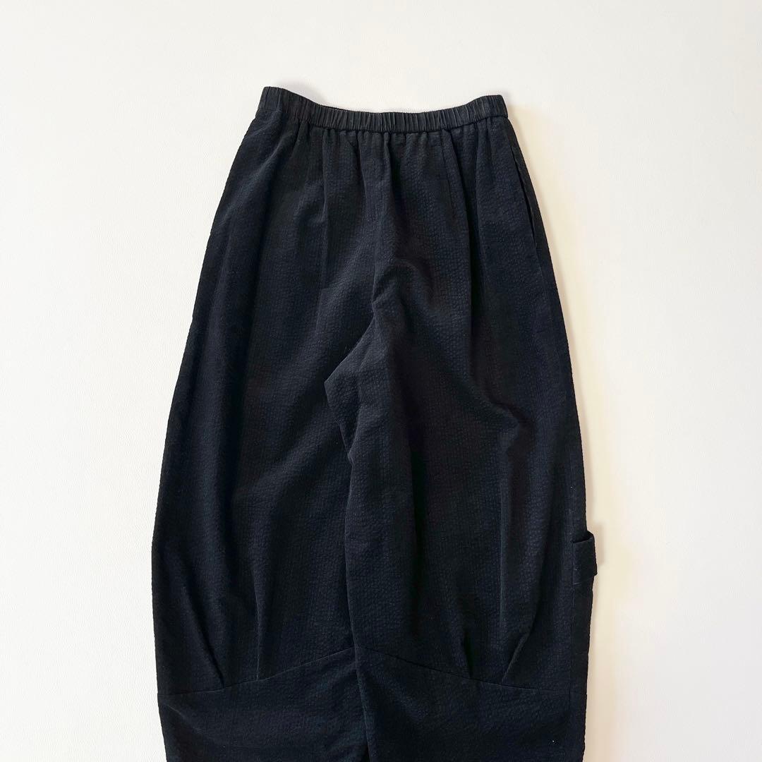 ▼美品✨慈雨【40】サルエルコーデュロイパンツ 変形ポケット ゆったりリラックス