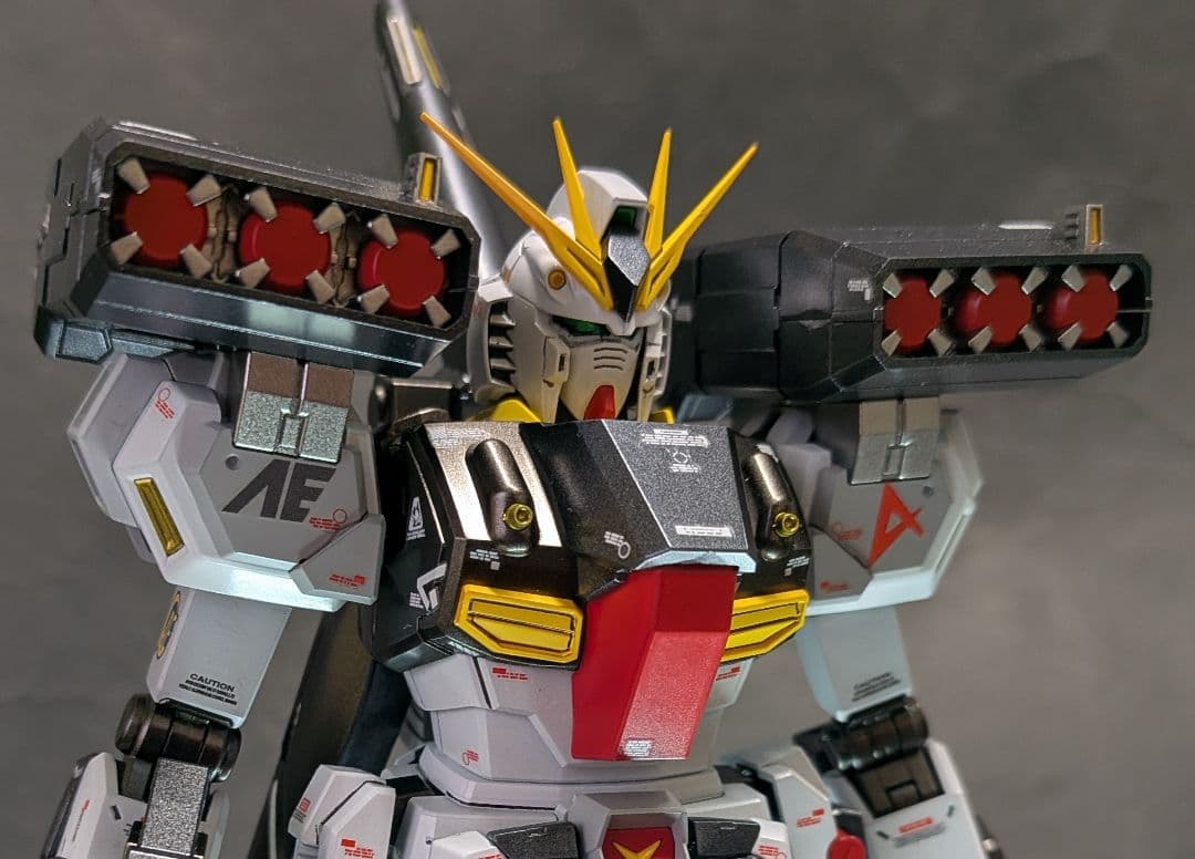 MG アムロ・レイ専用スタークジェガン（νガンダムカラー）全塗装完成品