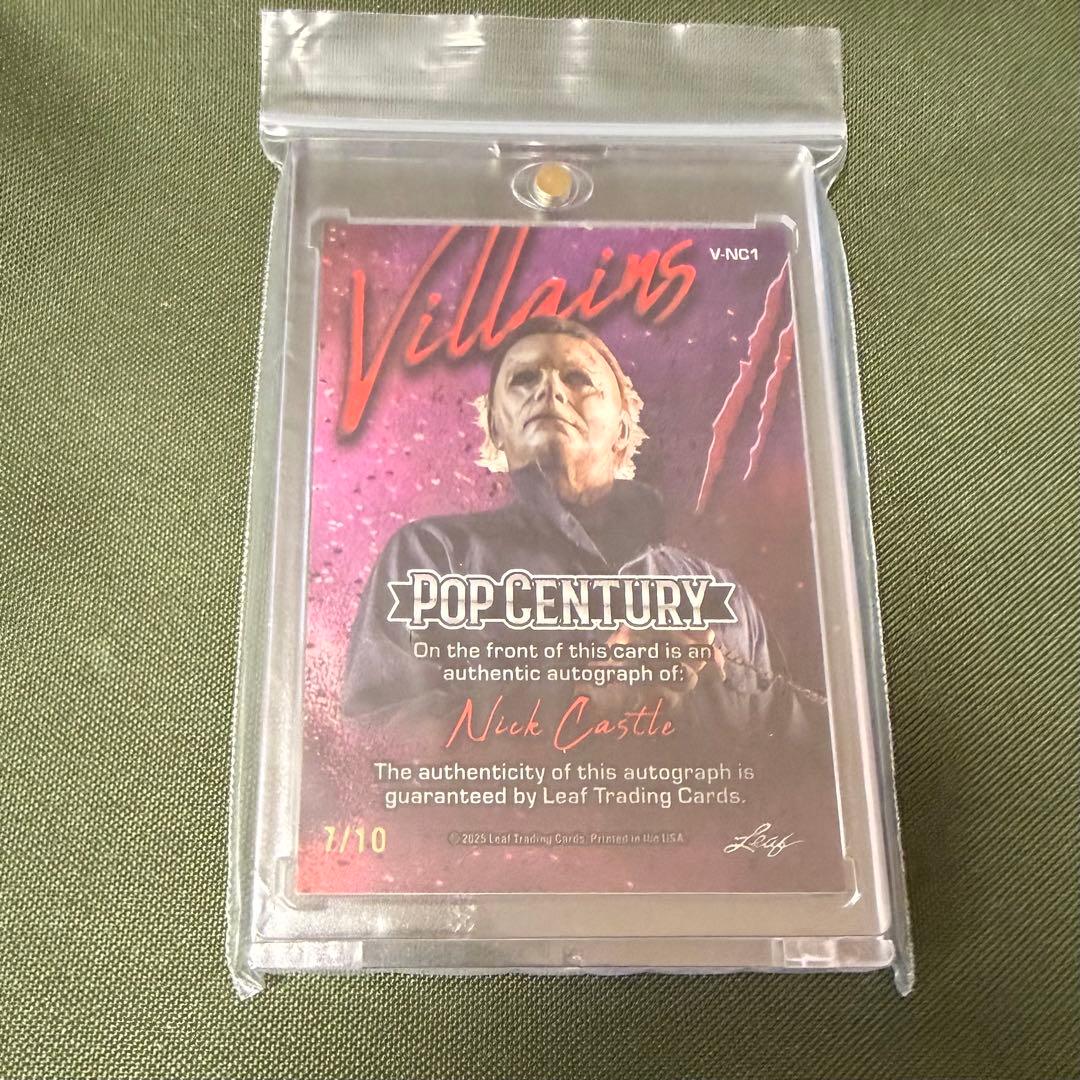 leaf pop century Nick Castle サインカード 7/10 - メルカリ