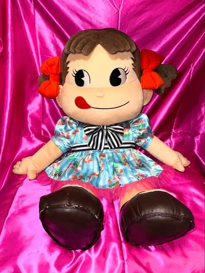 【超激レア‼️】不二家　ペコちゃん　ファミリークラブ　ジャンボペコちゃん