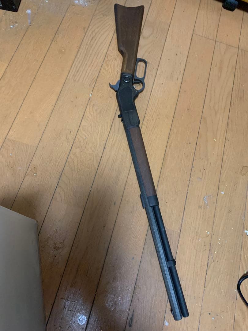 輪ゴム本格木製ライフル　ウインチェスター