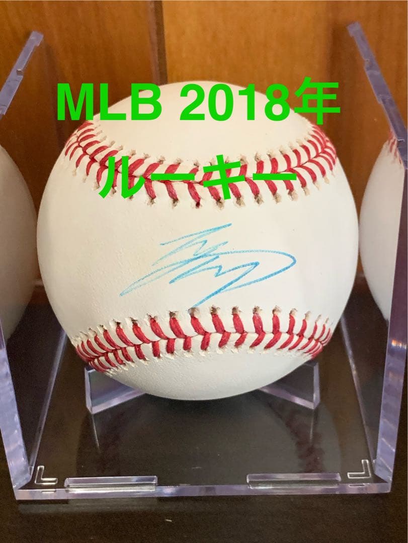 希少》大谷翔平 直筆サインボール 【MLBホログラム 2018年5月29日