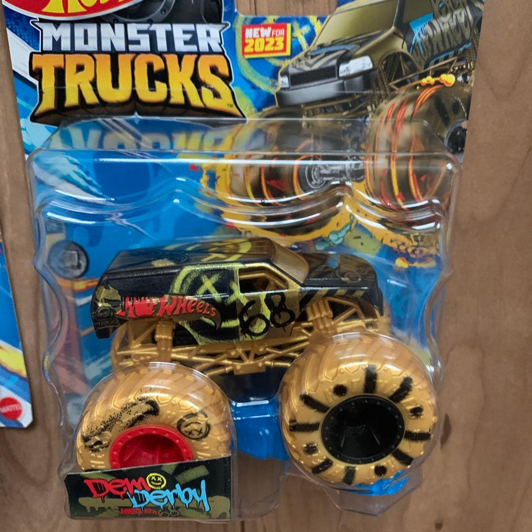 ‼️値下げ‼️ホットウィール　モンスタートラック　2023年発売　ゴールド版　全5種