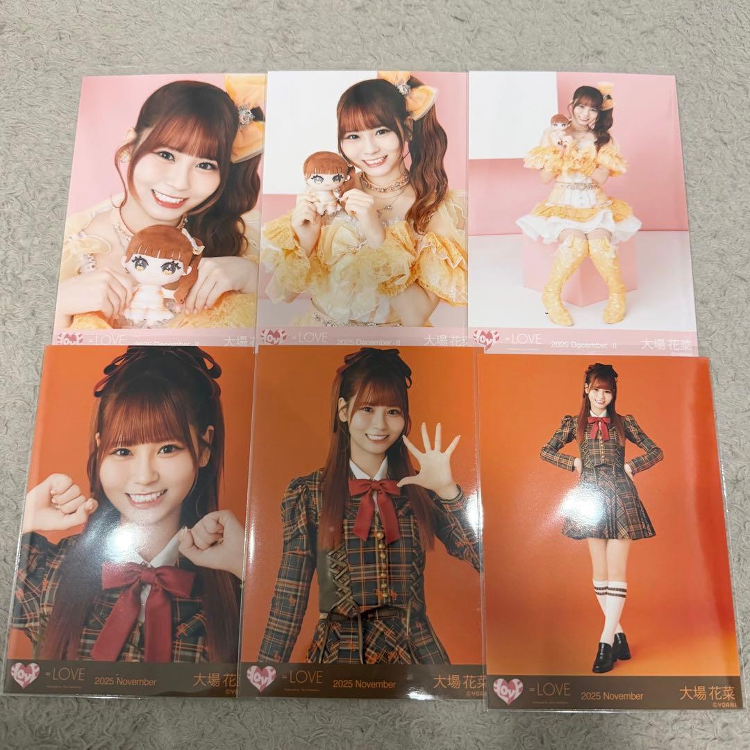 LOVE イコラブ 生写真 大場花菜 コンプ - メルカリ