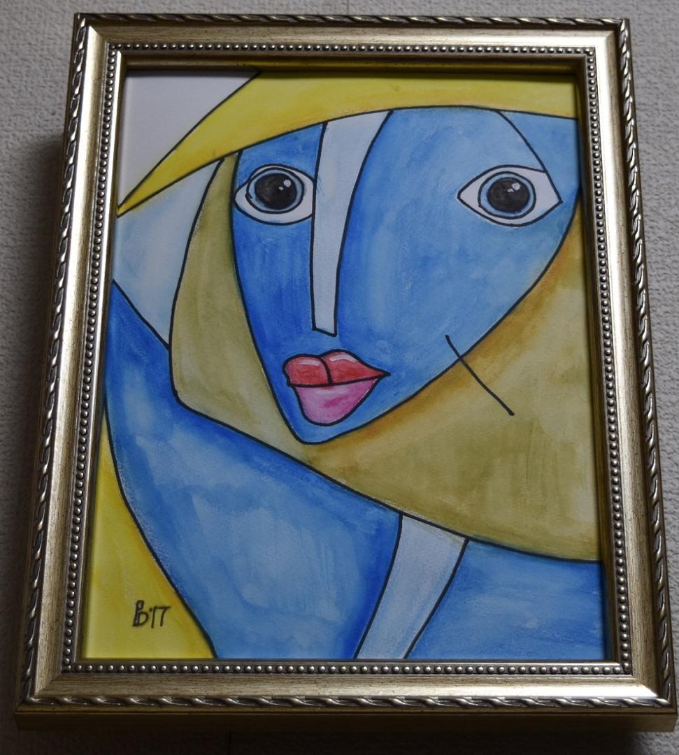 原画・本物保証　フランソア・アギアル（マリアカラス）稀少作品