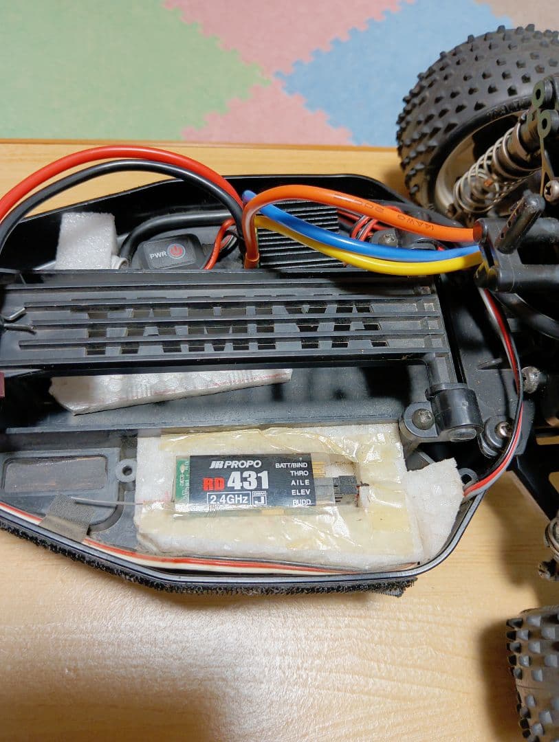 かわいさん専用 TAMIYA DT02バギー JR受信機無し