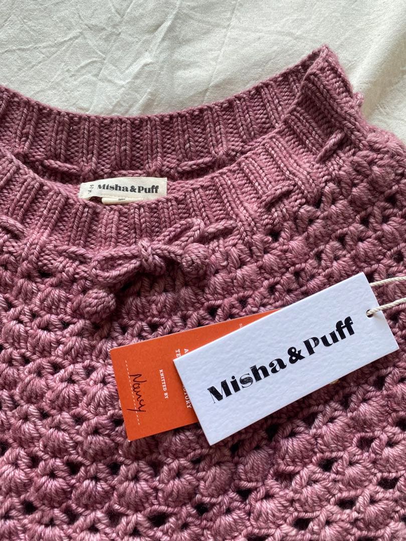 21 AW Misha & Puff crochet スケポン