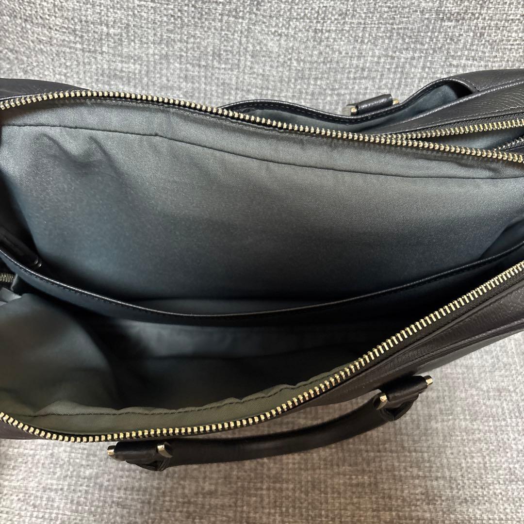 レザー ビジネスバッグ 黒