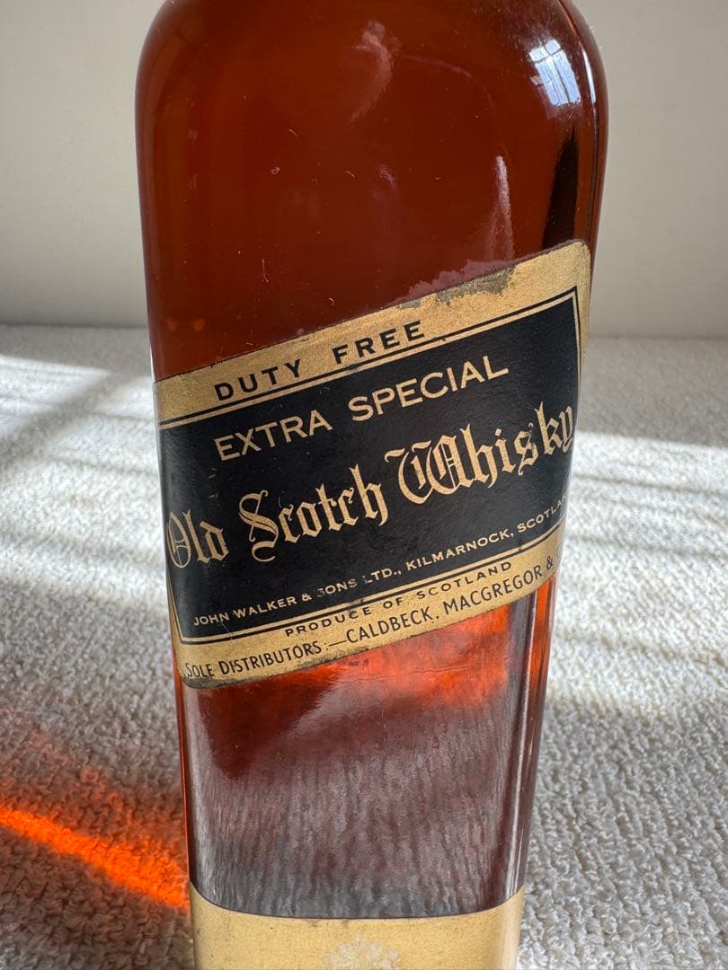 未開栓☆古酒 ジョニーウォーカー ブラックラベル 大容量1000ml 43度