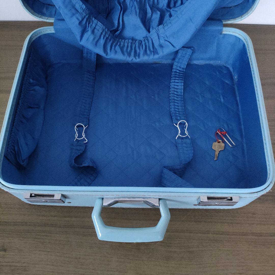 70年代 ヴィンテージスーツケース MARUEM スカイウェイ 鍵付き - メルカリ