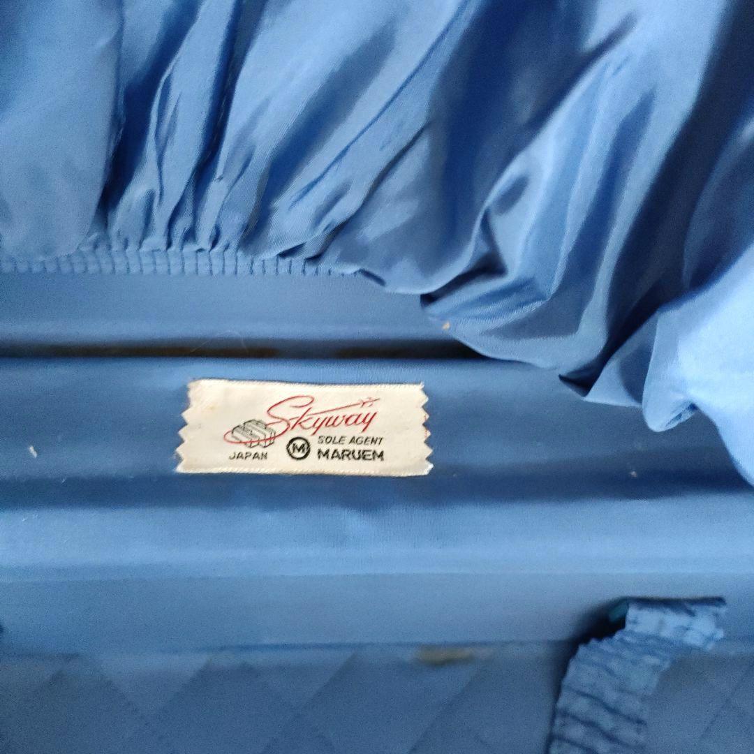 70年代 ヴィンテージスーツケース MARUEM スカイウェイ 鍵付き - メルカリ