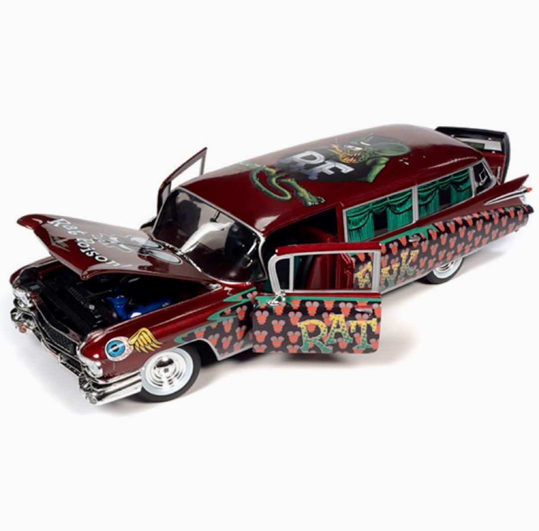 【限定】RATFINK キャデラック ミニカー ラットフィンク アメトイ