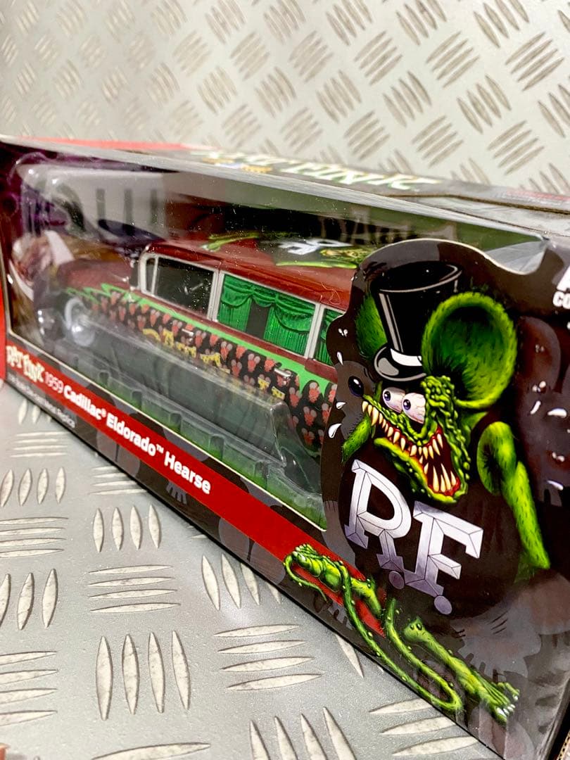 【限定】RATFINK キャデラック ミニカー ラットフィンク アメトイ