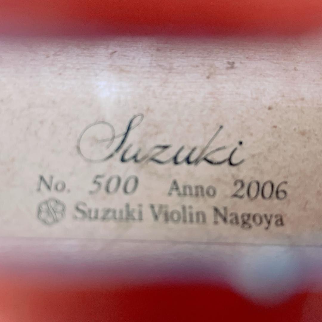 スズキ　バイオリン　No.500 2006年製　4/4 弦楽器　N1841