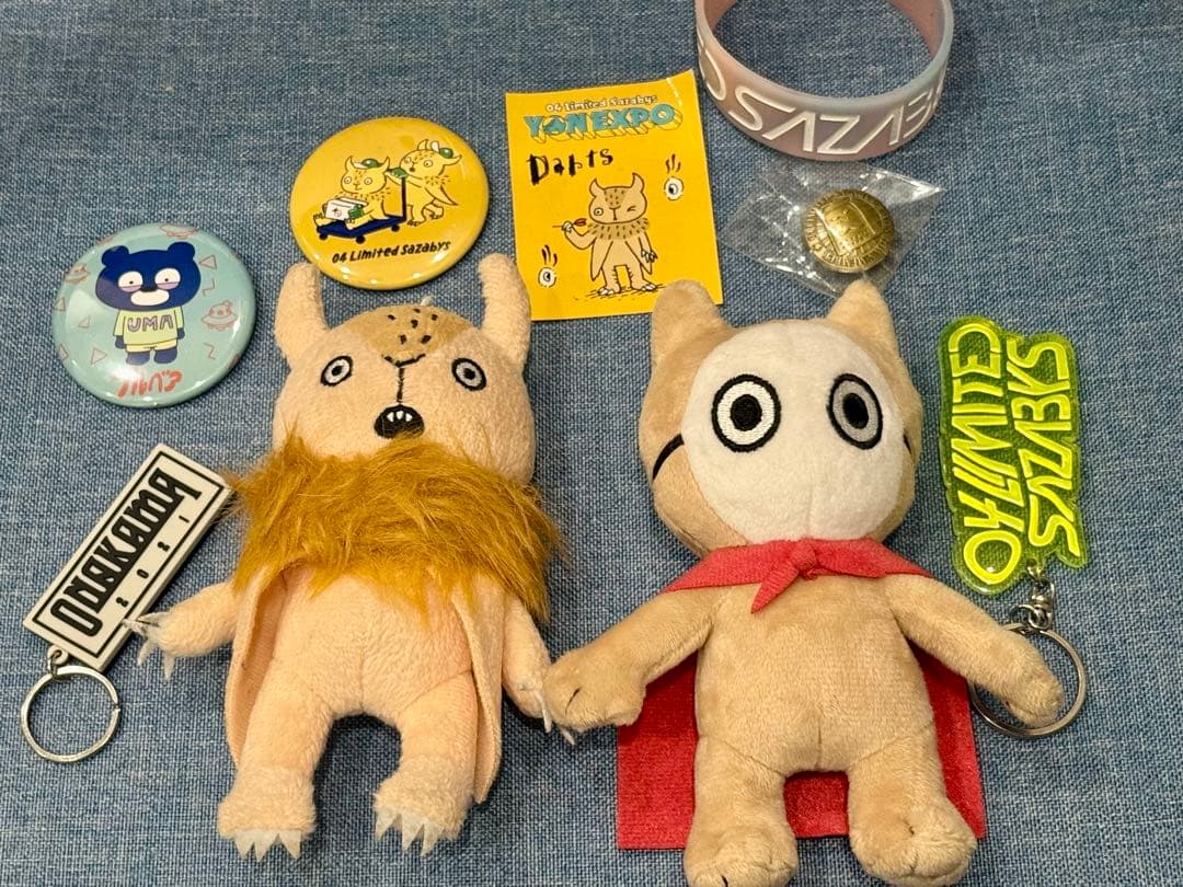 04 limited sazabys マスコットキーホルダー セット フォーリミ