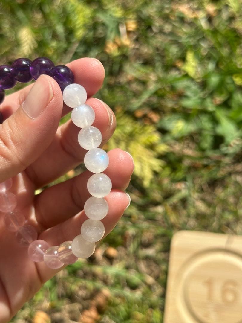 ユニドロブレスレット パープル系