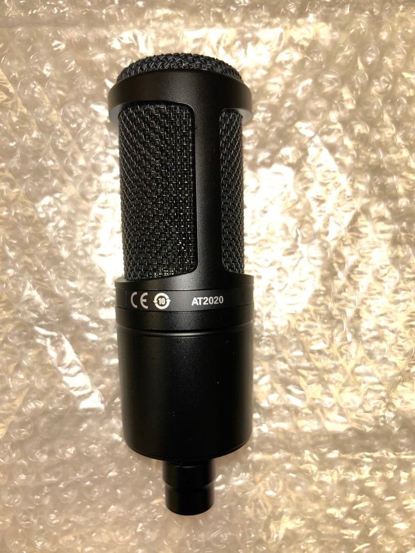 オーディオテクニカ コンデンサーマイク【AT2020】デスクアーム/ケーブル付き