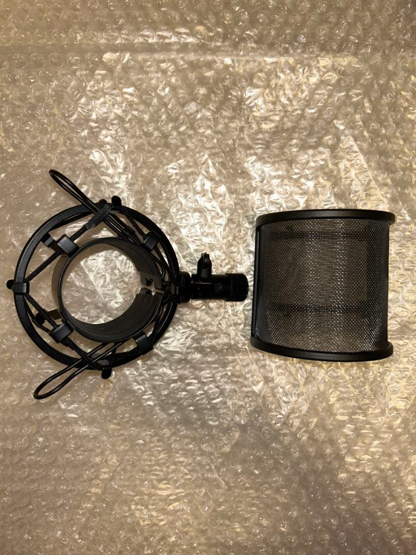 オーディオテクニカ コンデンサーマイク【AT2020】デスクアーム/ケーブル付き