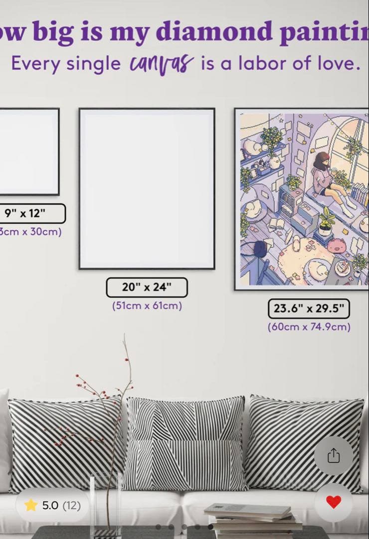 新品未開封　ダイヤモンドアートクラブ　afternoon tea