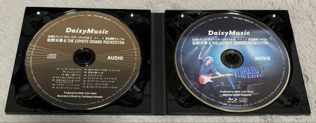 BD/CD極美品】佐野元春&COYOTE GRAND ROCKESTRA限定盤