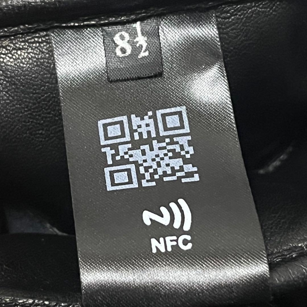 PRADAプラダトライアングルロゴ 三角プレート ラムレザーグローブ手袋81/2