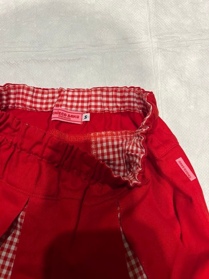 ミキハウス　チエコサク　スカートS100ー110cm