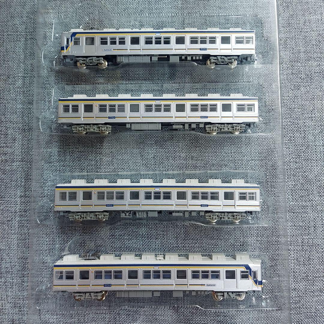 南海6000系 後期型 冷房改造車 4両セット●動力付Ｎ化済み！