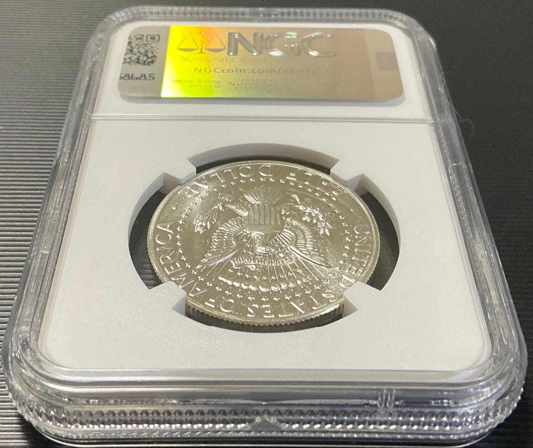 本物保証】NGC鑑定 1964年 アメリカ ケネディ ハーフダラー PF66