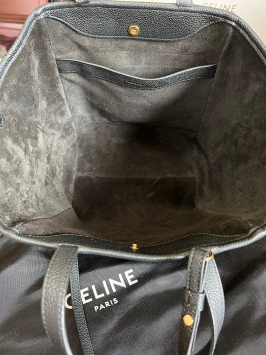 セリーヌフォールドカバ/グレインドカーフスキン