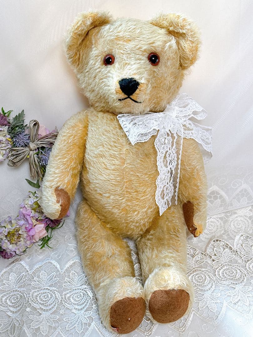 ❤️1940's❤️イギリスアンティークベア　ビンテージ　テディベア