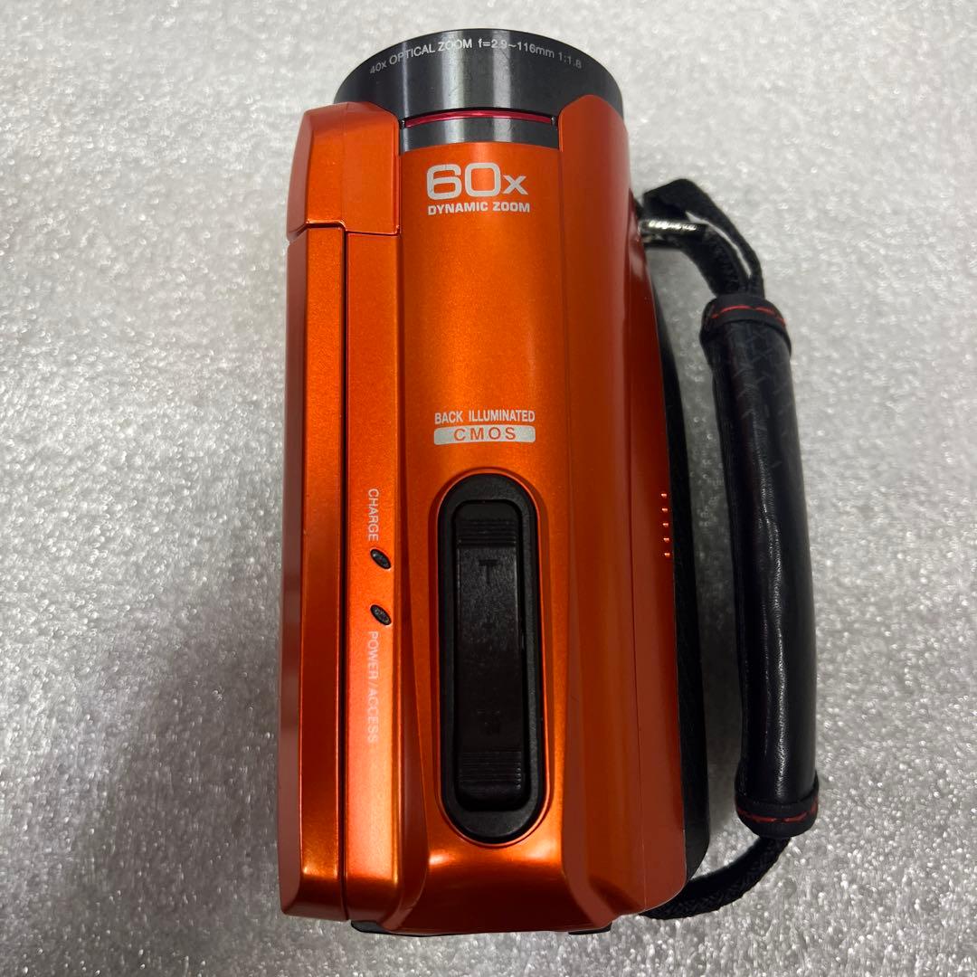 JVC Everio GZ-R300-D オレンジ動作OK SDカード付き