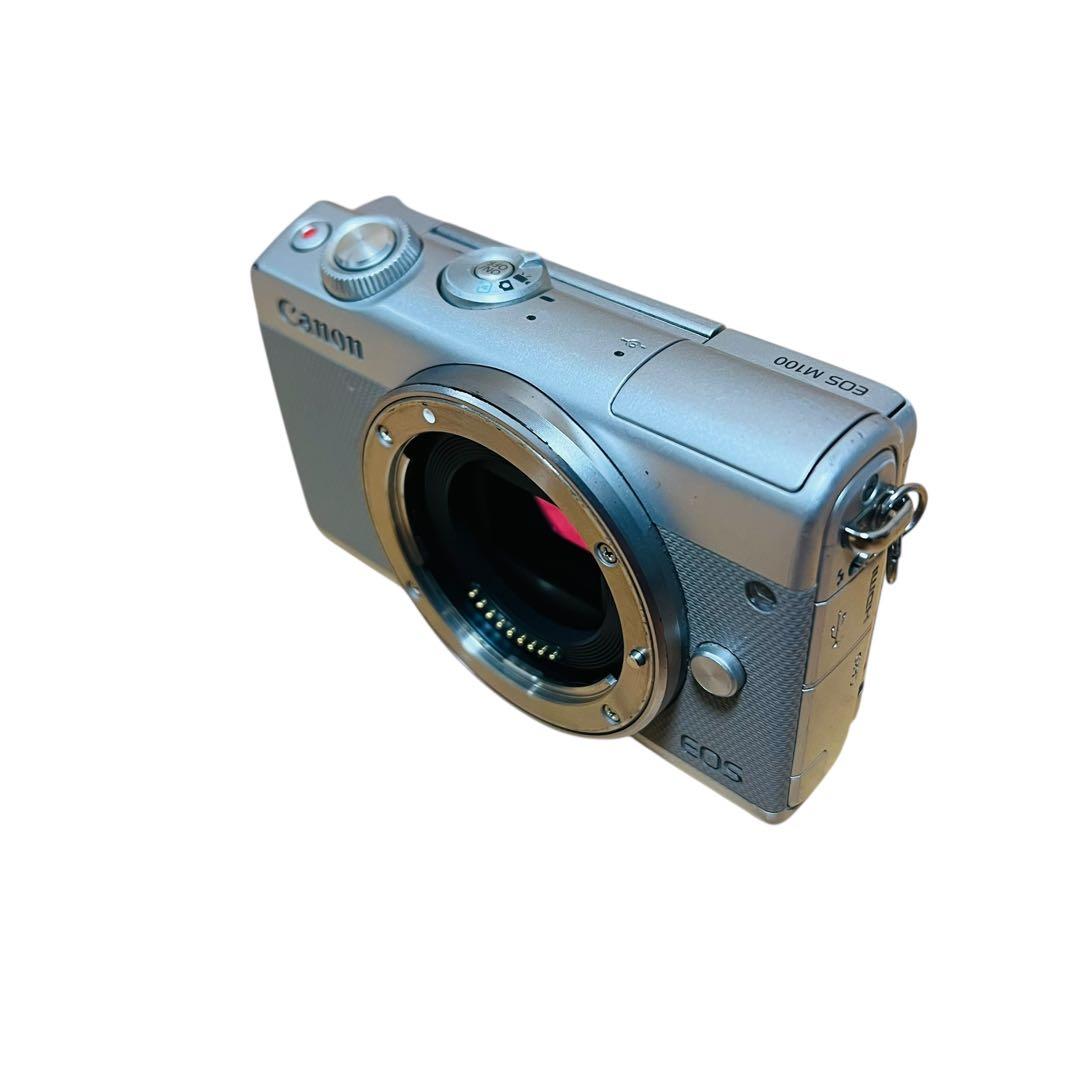Canon EOS M100 シルバー ジャンク 充電器付属